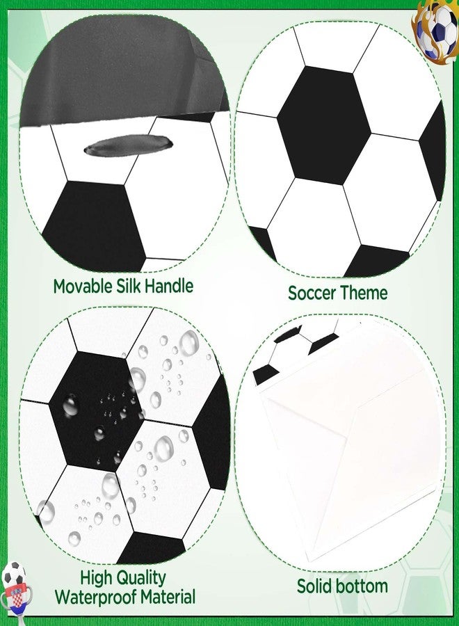 GOLDCROW Large Soccer Gift Wrap Bag with Greeting Card - Reusable Club Gift Wrapping Bag for Men, Kids, Birthdays, Sports Parties & Special Occasions - Image 5